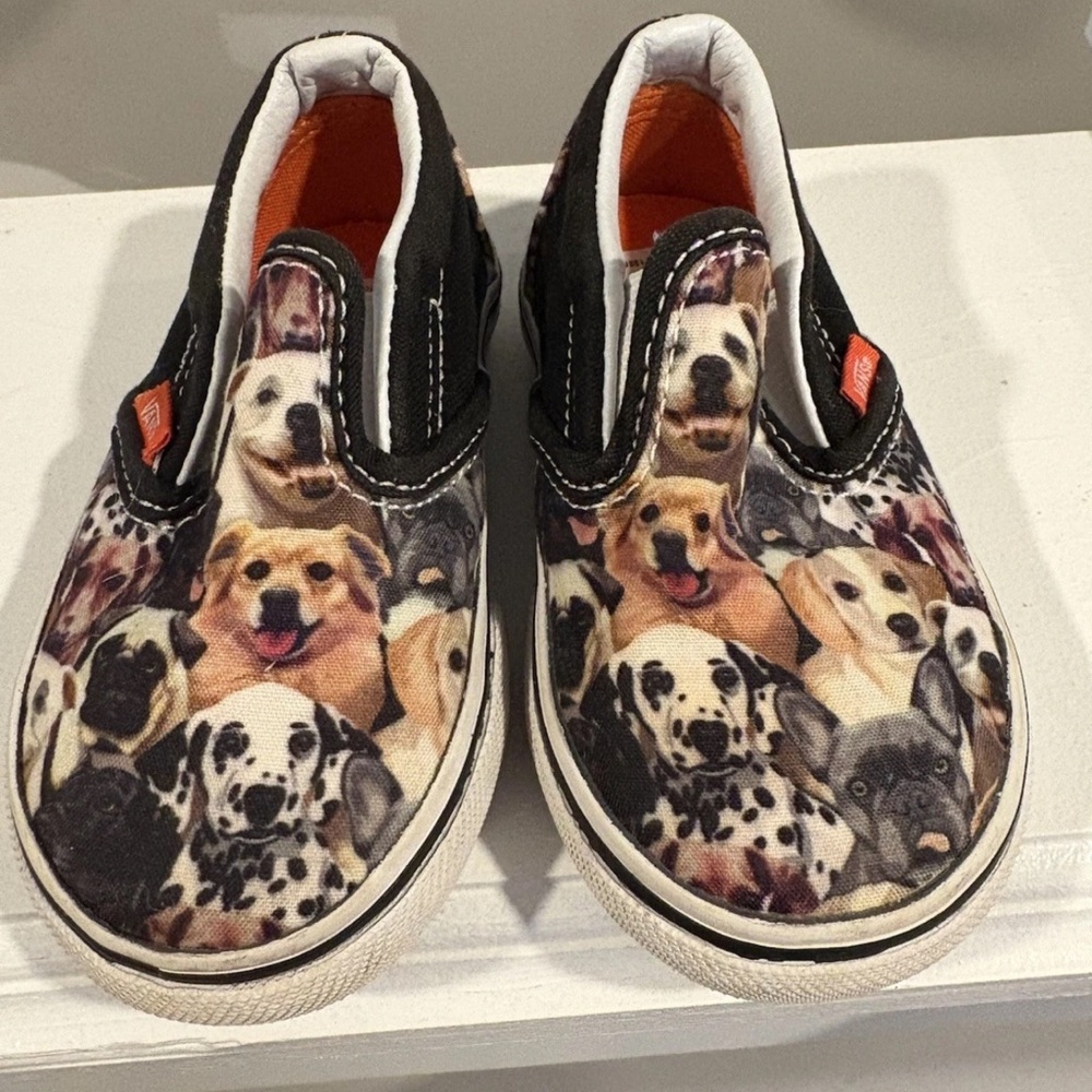 Vans ASPCA Dogs Slip On shoes toddler Size 5c